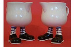 Carlton Ware Walking Ware long legged Milk Jugs (Sold)