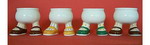 Set of four Carlton Ware Walking Ware Egg Cups - (Sold)