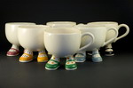 Set of six Carlton Ware Walking Ware Cups - (Sold)