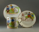 Paragon China Dutch Children Design trio