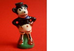 English 1930s Ceramic Scent Bottle modelled as Mickey Mouse-Sold
