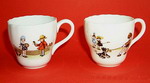 Pair of 1920s Children's cups