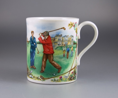 Royal Worcester Golf Mug