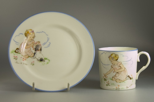 Paragon China Playtime Series Mug & Plate by Eileen Soper - Sold