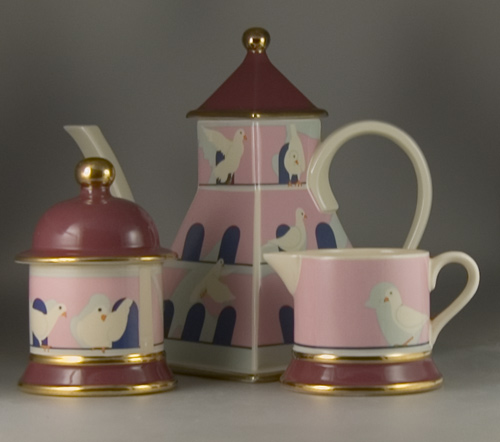 A Carlton Ware Dovecote Tea set - Sold