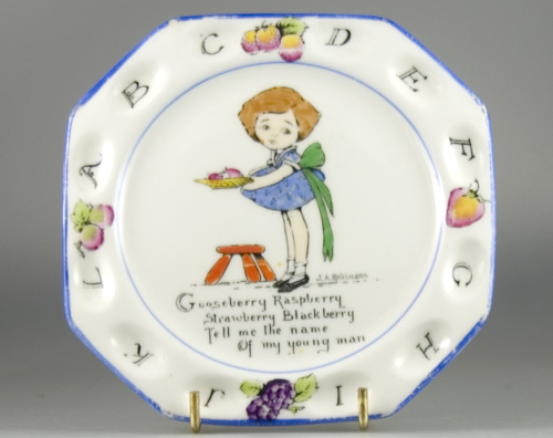 Paragon Future Telling Series Tea plate by J. A. Robinson (Sold)