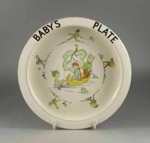 Paragon China Baby's Bowl by J. A. Robinson