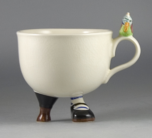 A Lustre Pottery Long John Silver cup (Sold)