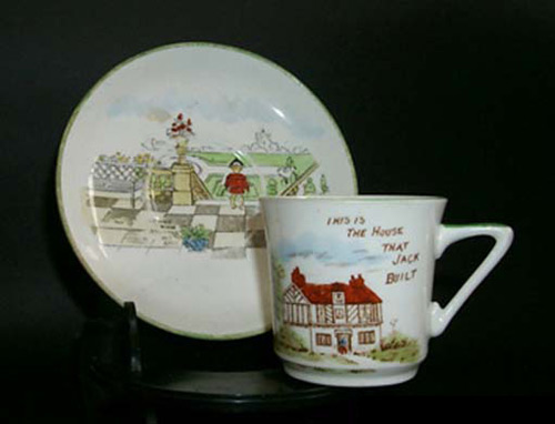 Heathcote China Children's Cup and Saucer - (Sold)