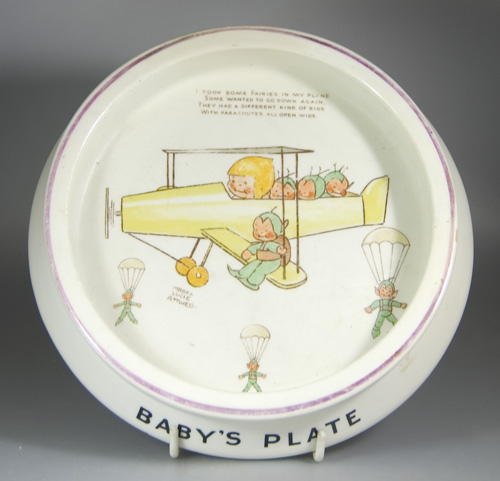 1920's/1930's Shelley Baby's Bowl by Mabel Lucie Attwell - Sold