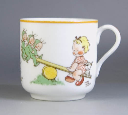 Shelley Cup by Mabel Lucie Attwell - (See-Saw design) - Sold