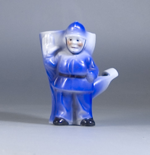 Scarce 1920s "Policeman" Whistle Egg Cup - (Sold)