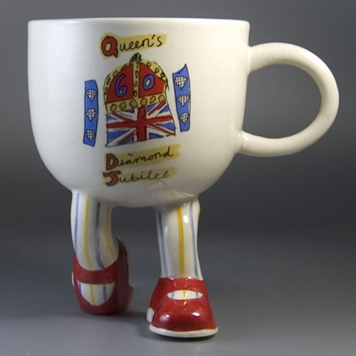 Ltd. Edition Queen's Diamond Jubilee Kneeling Cup - Sold
