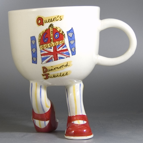 Ltd. Edition Queen's Diamond Jubilee Kneeling Cup (Sold)