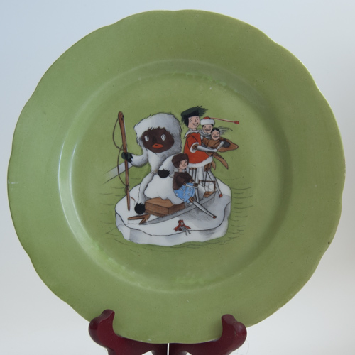 Plate illustrated from 'The Golliwogg's Polar Adventures'